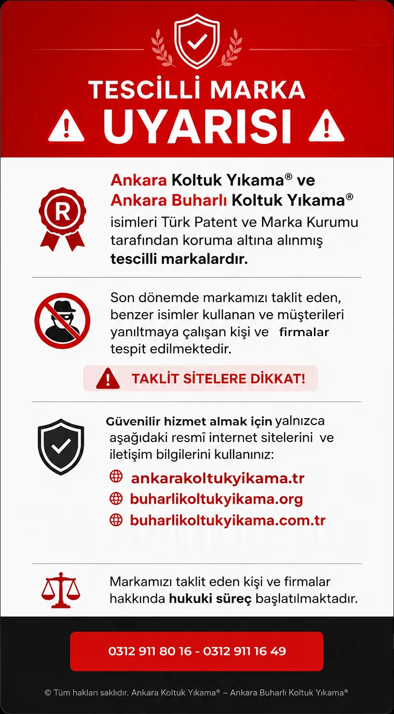 Ankara Koltuk Yıkama 2026 Görseli