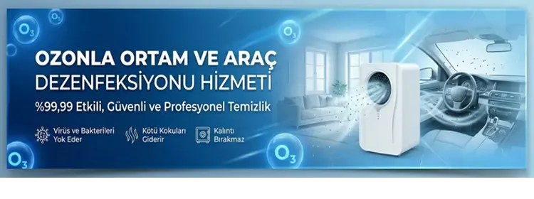 Ozonla Ortam ve Araç Dezenfeksiyonu