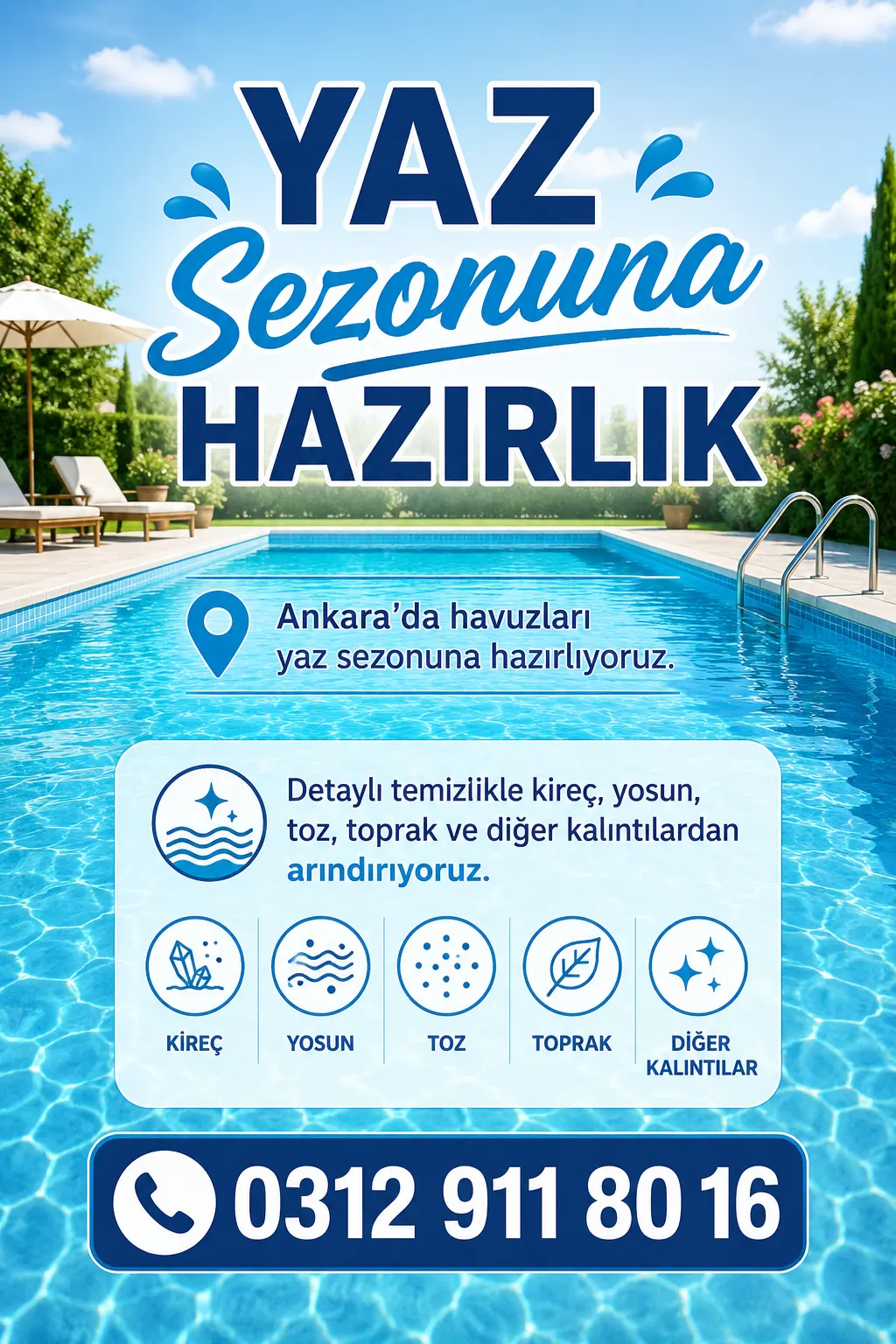 Ankara Havuz Temizliği